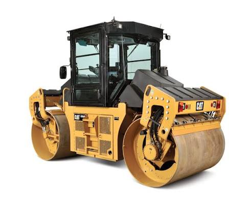 Caterpillar CD54B - Solid Drum Smooth Drum Roller