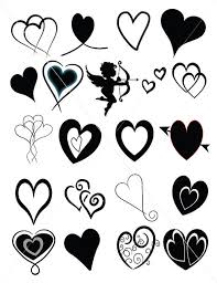 See more ideas about temporary tattoos, tattoos, fake tattoos. Digital Download Vector Hearts Valentine Hearts Scalabe Etsy Black Heart Tattoos Small Heart Tattoos Tiny Heart Tattoos