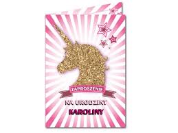 Unicorn kolorowanki do wydruku dostępne są całkowicie za darmo. Zaproszenie Na Urodziny Unicorn Jednorozec Imie 7978599133 Allegro Pl