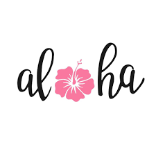 Aloha - hand written lettering. Text isolated on white background with  design elements. Summer typography for photo overlays, t-shirt print,  flyer, poster design. Beach life message 5174612 Vector Art at Vecteezy