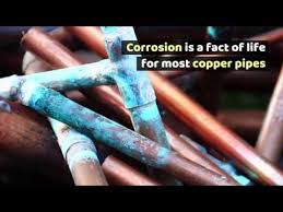 Copper pipes are used for plumbing in some homes and can provide a rustic accent to your interior decor. How To Clean Corrosion Off Of Copper Pipe Joints Youtube