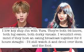 How to hack dating apps for android is harry styles dating anyone. Unpopular K Pop Opinions I Lowkey Ship Jin With Yura They Re Both