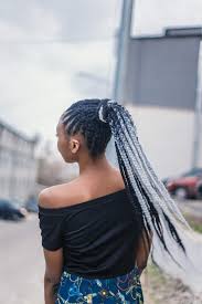 This braided hairstyle with little girls hair use es neatly divided sections of hair to braid back towards a central point so that hair can be secured into a ponytail. Braid Hairstyles For Summer White And Black Braids Melody Jacob