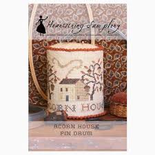 Christmas cross stitch pattern pdf instant download toy cross | etsy. Acorn House Pin Drum From Heartstring Samplery Cross Stitch Charts Cross Stitch Charts Casa Cenina