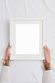 Photo Frame Holding Free Psd Mockup In 2020 Mockup Free Psd Frame Box Frame Art