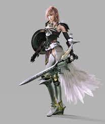 Her younger sister serah farron, a returning character, and a young man . New Final Fantasy Xiii 2 Screenshots Appear Time Travel And Lightning S Backstory Officially Detailed