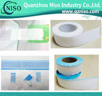 Good Adhesive PP Side Tape For Baby Diaper Raw Materials ...