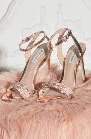 Shop and browse david's bridal's collection of rose gold metallic bridesmaid dresses. Rose Gold Sparkle Heels Gold Shoes Heels Rose Gold Shoes Heels Quinceanera Shoes