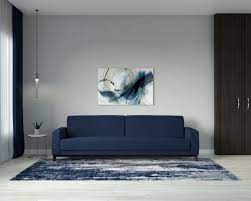 The relaxing and serene qualities of this hue have even caught the eye of ppg paints, which announced their brand's 2020 color of the year is a cobalt and moody, ink blue called chinese porcelain. Best Wall Color For Navy Couch 7 Awesome Ideas Roomdsign Com
