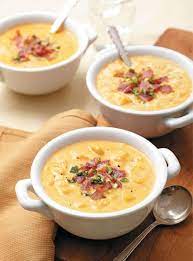 Italian Sausage And Squash Soup Recipe Cheesy Potato Soup Cheesy Potatoes Potato Soup Recipe