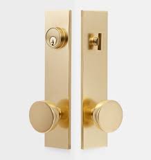 Dummy door sets (handle/knob only). Mid Century Front Door Hardware Sources Suburban Pop