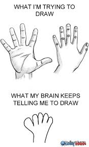 Artistic Ability Lol Art Journal How To Draw Hands Make Me Laugh The Meta Picture