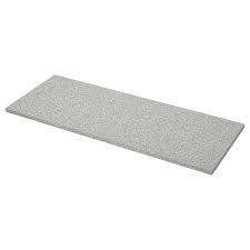 Our 4m worktops are available for delivery uk nationwide. Saljan Light Grey Mineral Effect Laminate Worktop 246x3 8 Cm Ikea