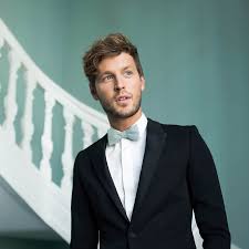 Coffret noeud papillon vert céladon uni en lin