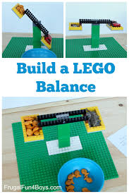 build a lego balance frugal fun for boys and girls