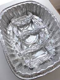 Homemade Roasting Rack Eat More Chicken Thanksgiving Entertaining Turkey Roasting Pan