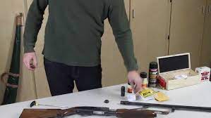 How To Properly Clean A 12 Guage Pump Action Shotgun - Youtube