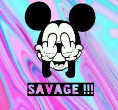 It takes effort to actually manage to create something interesting and this anime is showing you nothing but the middle finger. Wallpaper Middle Finger Wallpaper Supreme Mickey Mouse Novocom Top