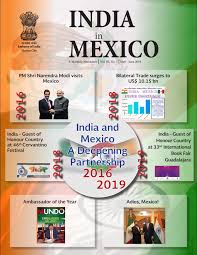 India In Mexico Newsletter May June 2019 By Embassy Of India