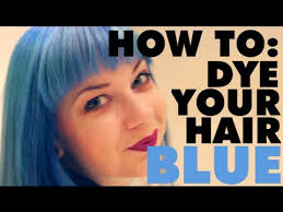He had a cute blue fauxhawk and it just washes right out afterwards. Diy How To Dye Your Hair Blue At Home The London Lipgloss Youtube