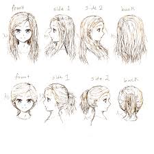 Maybe you would like to learn more about one of these? Hairstyles For Hair Challenged Hair Challenge 2013 Manga Art Improvement By Amikamangaka On How To Draw Anime Hair Anime Hair How To Draw Hair