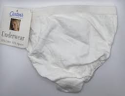 Vintage 90s Carters Child Girls Underwear Sz 6 White Cotton NWT | eBay