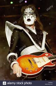 Download This Stock Image Van2000010106 01 January 1999 Vancouver Bc Canada Ace Frehley On Stage As Kiss Rocks Some F Ace Frehley Ace Heavy Metal Music