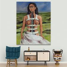 The Broken Column Frida Kahlo canvas print