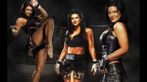 Carano began training in muay thai before transitioning to competitive mma, where she competed in strikeforce and elitexc. Fajt Lajf 45 Opasnaya Devushka V Mma Dzhina Karano Youtube