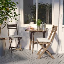 Profitez de prix ikea toute l année. Askholmen Table De Jardin Murale Pliant Teinte Brun Clair Ikea Ikea