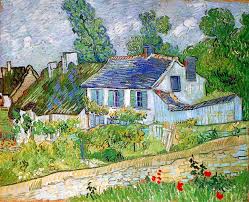 Vincent Van Gogh Post Impressionism Auvers Maisons A Auvers 1890 Vincent Van Gogh Paintings Artist Van Gogh Van Gogh Art
