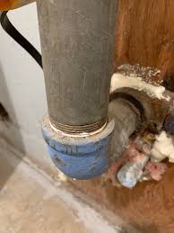washing machine drain pipe? stuck