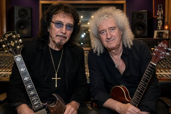 Tony Iommi Reunites With Brian May for New Solo Album From The Dark