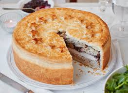 Mince pies are a favourite food of father christmas. Christmas Dinner Pie Recipe Ready Made Pastry Jus Rol