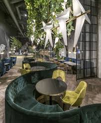 manami restaurant decor inspired by asia s dense jungle interiorzine restaurant design cafe interior design cafe design
