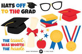 Graduation Clip Art School Clipart Graduation Hat Clip Art Etsy Graduation Clip Art Clip Art School Clipart
