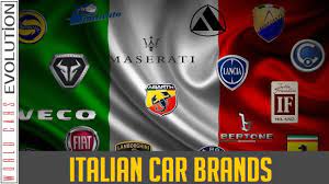 This style is also present in the italian car logos for the major this logo, also known as the badge is meant to incorporate emblems from fifth century italy. W C E Italian Car Brands Companies Manufacturer Logos Youtube