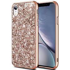 Iphone xr 64gb unlocked to any network, like new, no box, no charger nor cable. Fitsu Iphone Xr Glitzer Hulle Rosegold Handyhuellen 24 De
