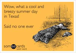 Wow What A Cool And Breezy Summer Day In Texas Said No One Ever Hot Weather Humor Funny Outlander
