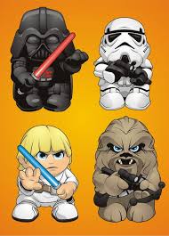 Star Wars Characters By Burningeyestudios On Deviantart Star Wars Characters Vector Star Wars Characters Star Wars Cartoon