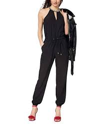 Xoxo Juniors Embellished Drawstring Jumpsuit