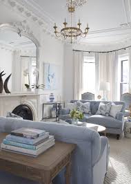Blue And White Home A Blog Devoted To Interiors White Furniture Living Room Blue Living Room Home Decor