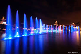 Kmw gigatera led lighting case study area lighting. Water Theater Boardwalk Casino H2ooooh Port Elizabeth South Africa Aquatique Show