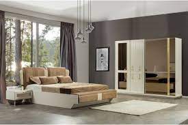 Hurrem Bedroom Set Beige Living Rooms Bedroom Furniture Design