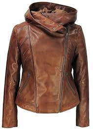Chalkboard 101 Leather Jacket With Hood Womens Hooded Leather Jacket Leather Jackets Women