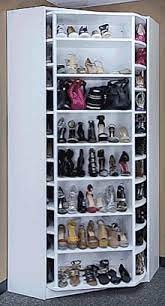 This revolving storage unit allows you to effortlessly store and take out shoes from both sides, achieving increased storage efficiency. Lazy Lee Shoe Rack Shoe Rack Closet Rotating Shoe Rack Rack Design