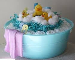 New babies go through diapers fast, so more diapers is just what new mom needs! 30 Of The Best Baby Shower Ideas Kitchen Fun With My 3 Sons Baby Shower Gifts Baby Shower Crafts Baby Shower Diaper Cake