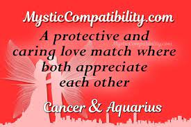 They will have to traverse rough roads in order. Cancer Aquarius Compatibility Mystic Compatibility