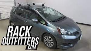 Thule roof racks are easy to mount on all types of vehicles and include every component you'll need. 2009 To 2013 Honda Fit With Thule Rapid Traverse Aeroblade Roof Rack Crossbars Youtube