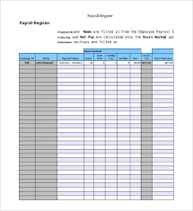 21 payroll templates pdf word excel free premium